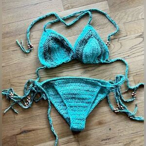 Handmade crochet bikini set